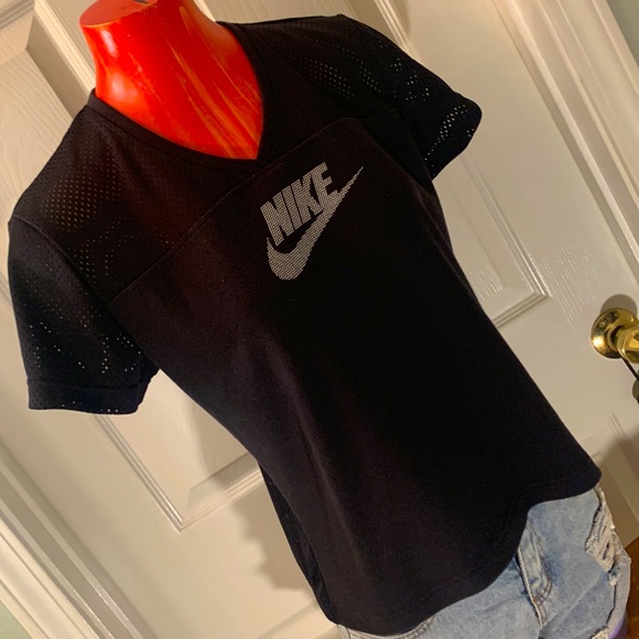 NIKE Black Jersey Top - Picture 8 of 12